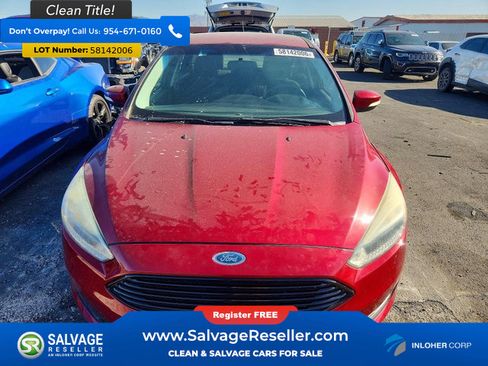 Used 2015 Ford Focus SE w/ SE Ecoboost Package FWD image 7