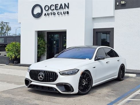 Used 2024 Mercedes-Benz S 63 AMG S w/ Carbon Fiber Exterior Package image 1