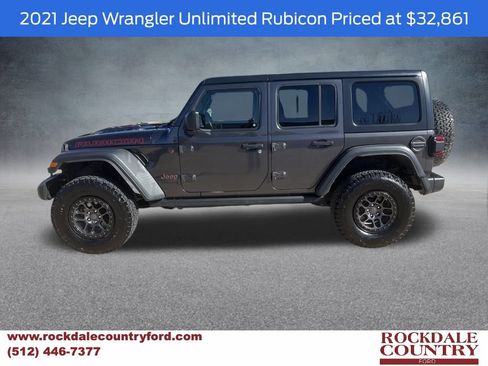 Used 2021 Jeep Wrangler Unlimited Rubicon w/ Xtreme Recon 35" Tire Package image 1