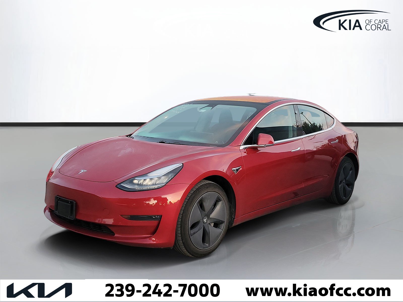 Used 2018 Tesla Model 3 Long Range AWD/4WD image 3