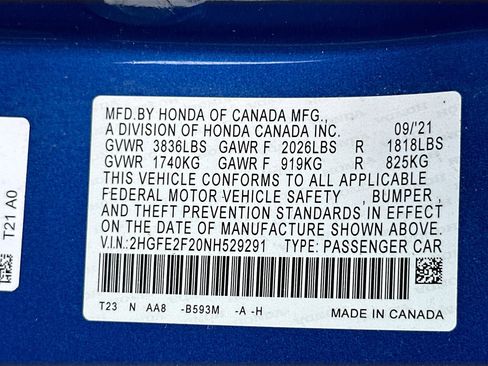 Used 2022 Honda Civic LX image 31