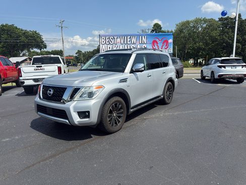 Used 2017 Nissan Armada Platinum w/ Captain Seat Package AWD/4WD image 1