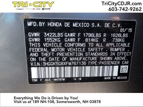 Used 2015 Honda Fit EX image 33