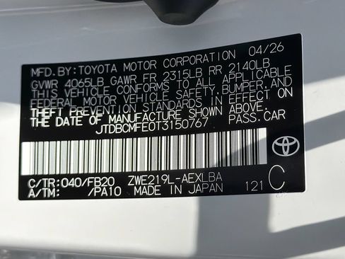 Used 2026 Toyota Corolla LE FWD image 35