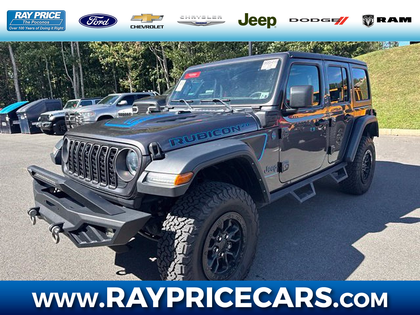 Used 2023 Jeep Wrangler Unlimited Rubicon 4xe AWD/4WD image 1