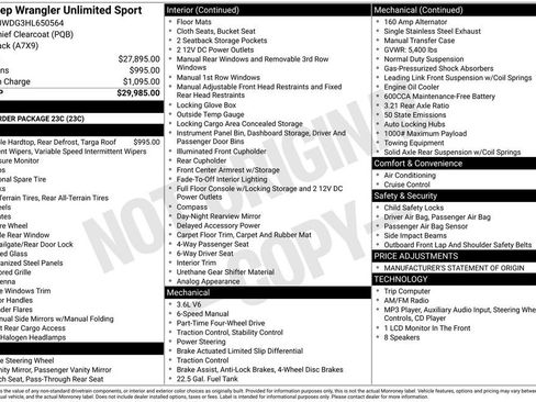 Used 2017 Jeep Wrangler Unlimited Sport image 2