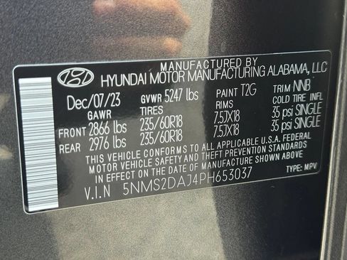 Used 2023 Hyundai Santa Fe SEL w/ Cargo Package AWD/4WD image 27
