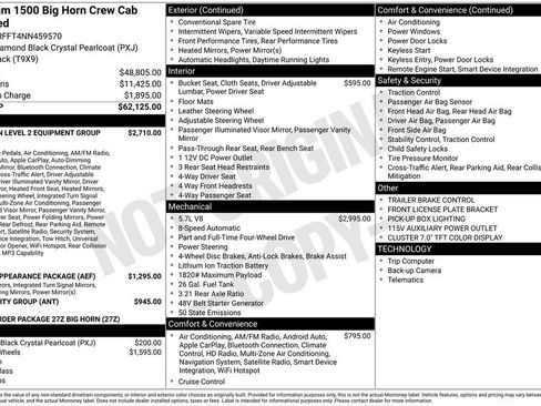 Used 2022 RAM 1500 Big Horn AWD/4WD image 15