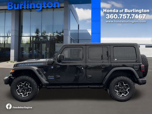 Used 2021 Jeep Wrangler Unlimited Rubicon 4xe w/ Cold Weather Group image 3