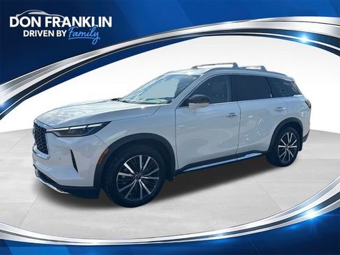 Used 2022 INFINITI QX60 Sensory w/ Cargo Package AWD/4WD image 1