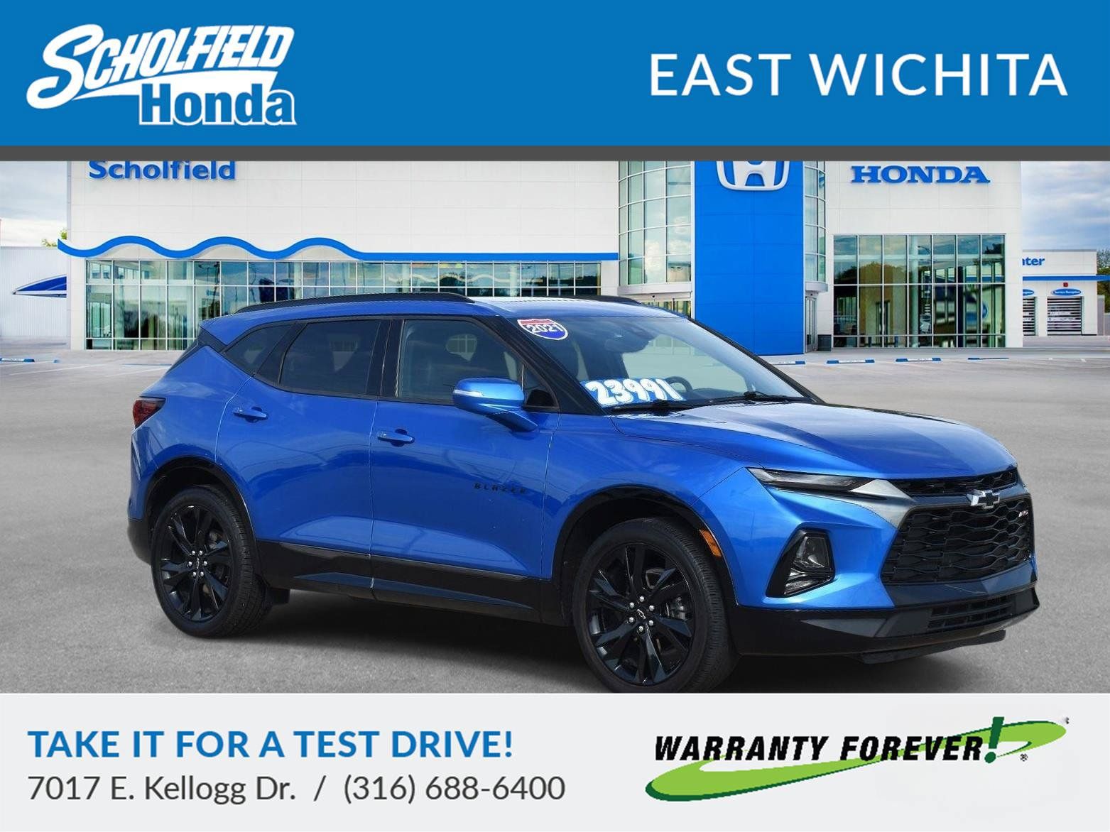 Used 2021 Chevrolet Blazer RS FWD image 1
