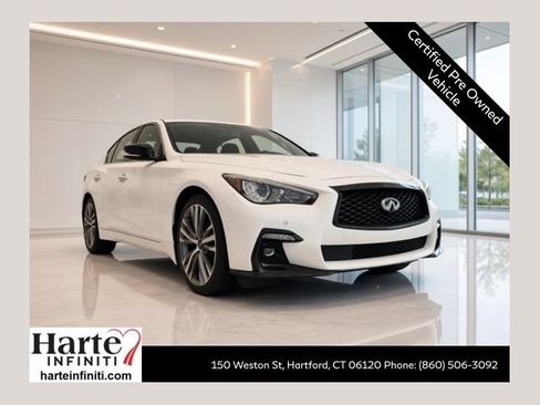 Certified 2023 INFINITI Q50 Sensory AWD/4WD image 1