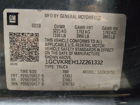 Used 2018 Chevrolet Silverado 1500 LT w/ Trailering Package AWD/4WD image 33