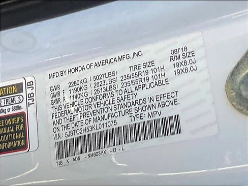Used 2019 Acura RDX AWD w/ Technology Package image 18