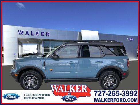 Certified 2021 Ford Bronco Sport Badlands w/ Badlands Package image 1