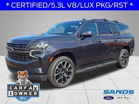 Used 2022 Chevrolet Suburban RST w/ Luxury Package AWD/4WD image 1