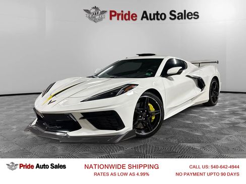 Used 2023 Chevrolet Corvette Stingray Premium Cpe w/ Z51 Performance Package RWD image 1