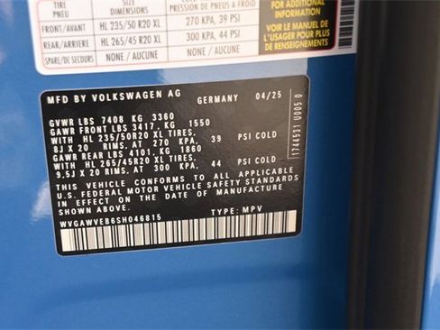 New 2025 Volkswagen ID. Buzz Pro S image 19