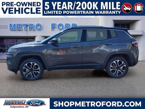 Used 2022 Jeep Compass Limited w/ Sun and Sound Group image 7