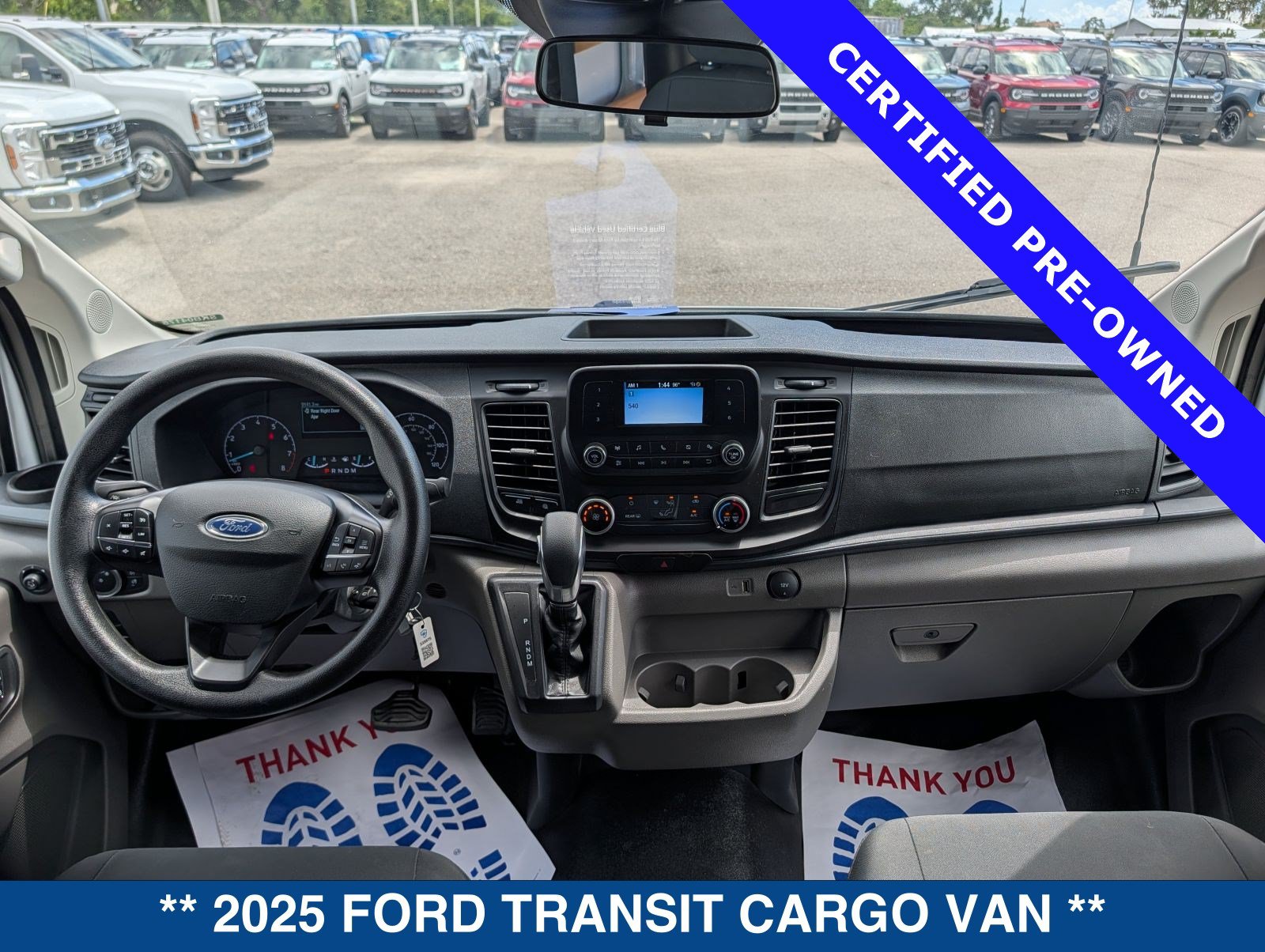 Certified 2025 Ford Transit 250 Low Roof w/ Exterior Upgrade Package RWD image 19
