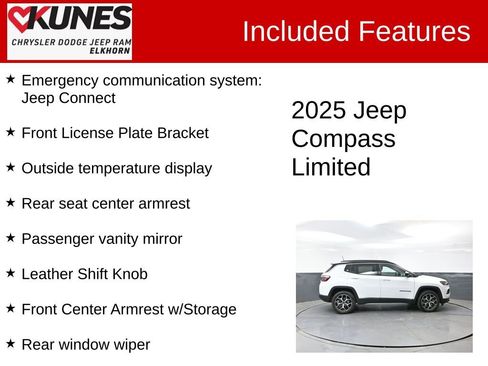 Used 2025 Jeep Compass Limited AWD/4WD image 3
