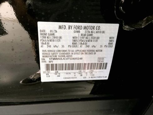New 2026 Ford Explorer Tremor w/ Tremor Ultimate Package AWD/4WD image 20