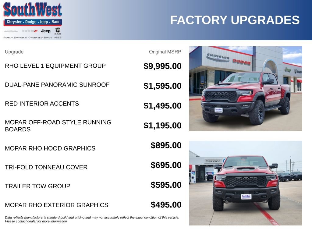 New 2026 RAM 1500 RHO w/ RHO Level 1 Equipment Group AWD/4WD image 11