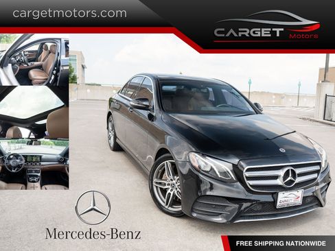 Used 2018 Mercedes-Benz E 300 4MATIC w/ AMG Line Exterior image 1
