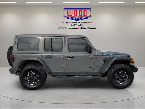 Used 2022 Jeep Wrangler Unlimited Rubicon 4xe w/ Cold Weather Group AWD/4WD image 2