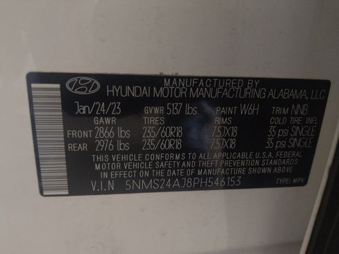 Used 2023 Hyundai Santa Fe SEL FWD image 33