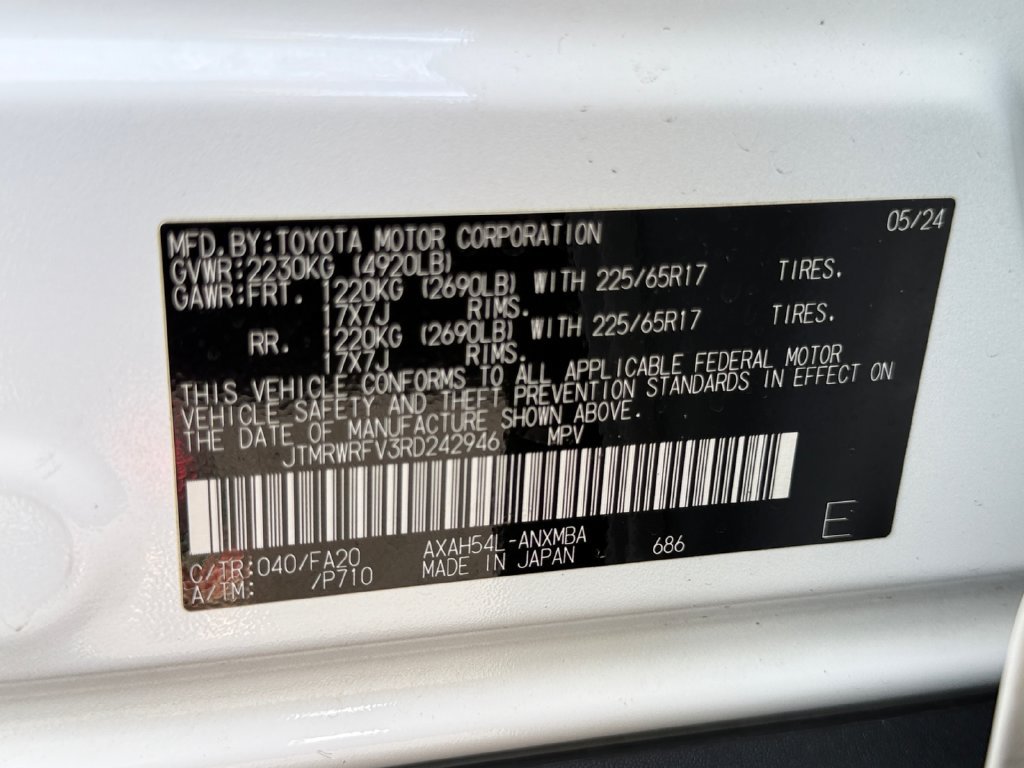 Used 2024 Toyota RAV4 XLE w/ Convenience Package AWD/4WD image 27