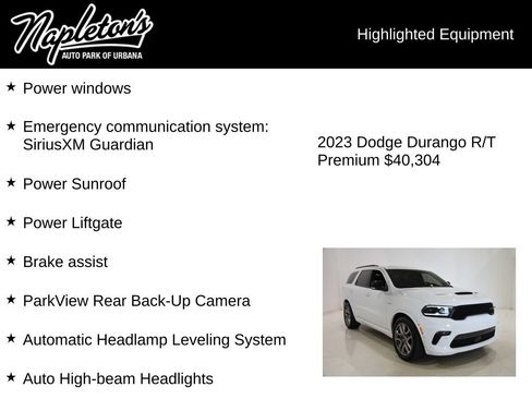 Used 2023 Dodge Durango R/T AWD/4WD image 16
