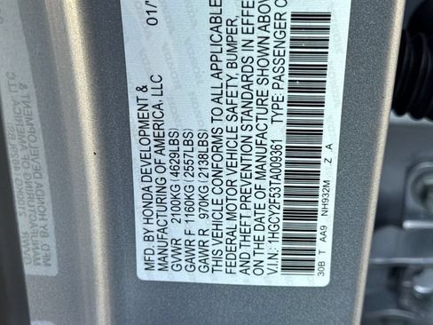 Used 2026 Honda Accord Sport image 31