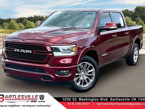 Used 2021 RAM 1500 Laramie w/ Sport Appearance Package AWD/4WD image 1