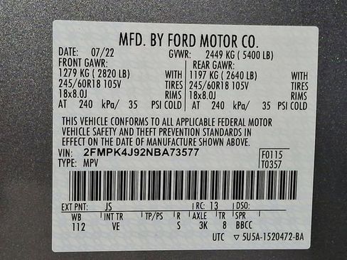 Used 2022 Ford Edge SEL w/ Convenience Package image 26