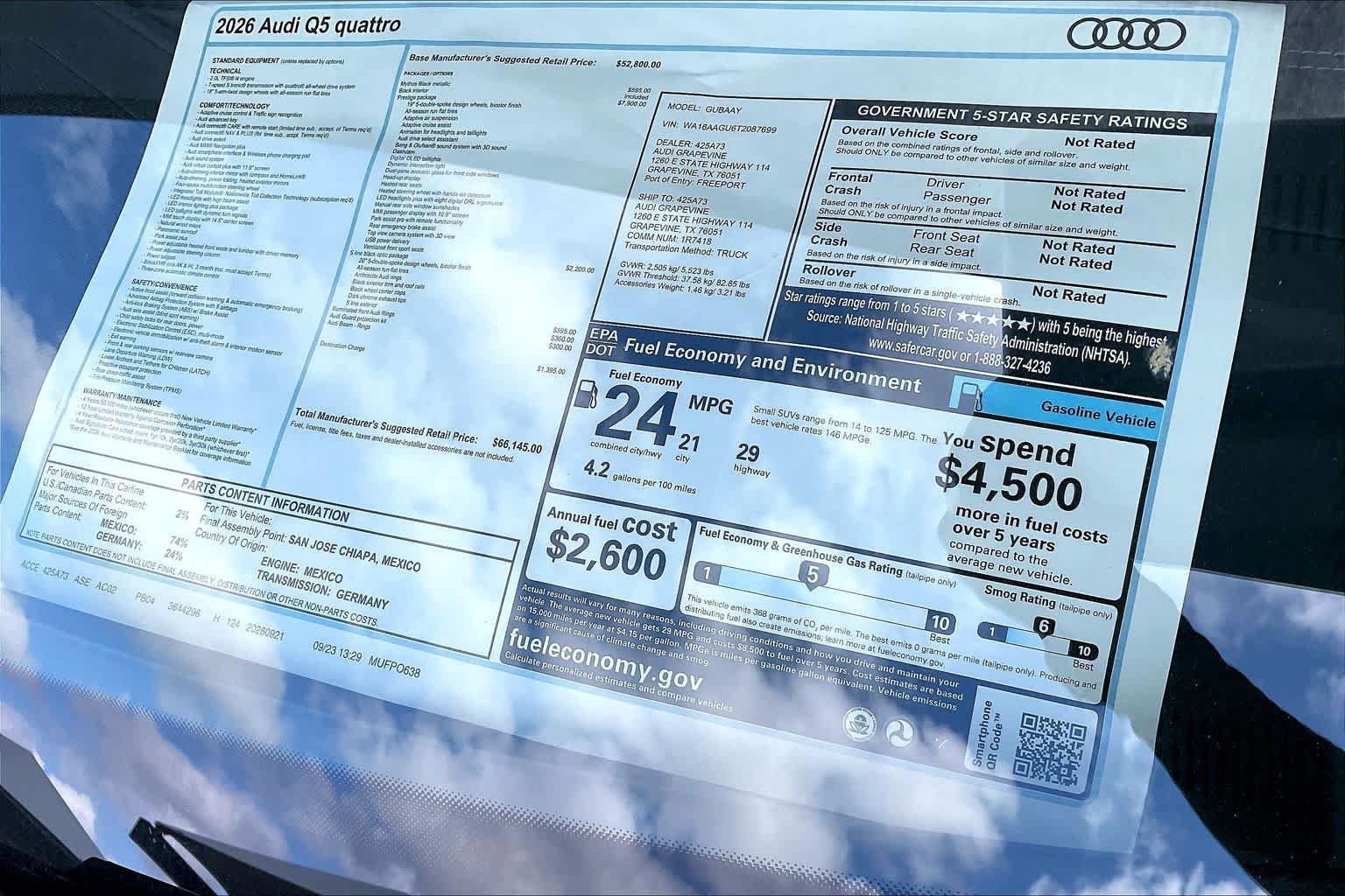 New 2026 Audi Q5 Prestige AWD/4WD image 19