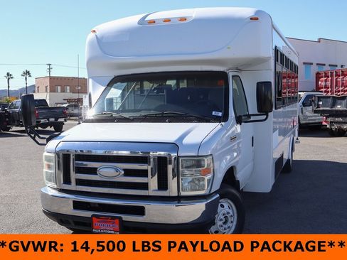 Used 2014 Ford E-450 and Econoline 450 Super Duty w/ Shuttle Bus Prep Package image 4