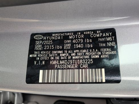 New 2026 Hyundai Elantra Blue image 35