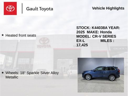 Used 2025 Honda CR-V EX-L image 6