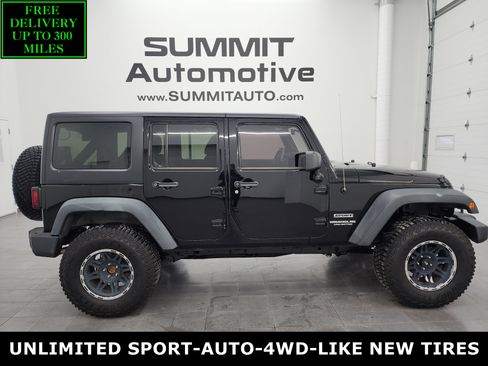 Used 2012 Jeep Wrangler Unlimited Sport image 1