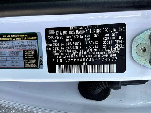 Used 2021 Kia Telluride EX FWD image 19