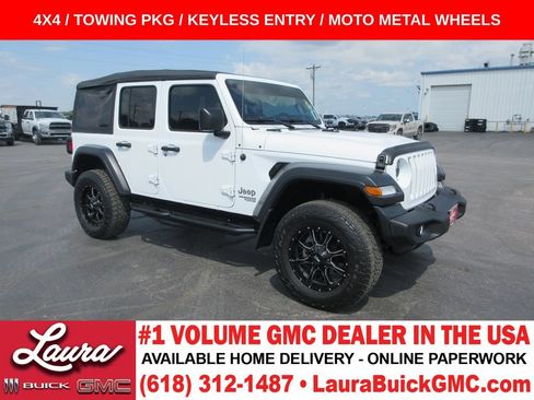 Used 2019 Jeep Wrangler Unlimited Sport S AWD/4WD image 1