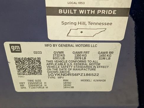 Certified 2023 Cadillac XT5 Premium Luxury w/ LPO, Floor Liner Package image 30