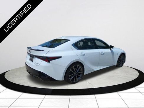 Certified 2021 Lexus IS 350 F Sport w/ Navigation Package RWD image 4