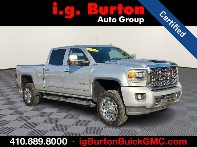 Certified 2018 GMC Sierra 2500 Denali w/ Duramax Plus Package AWD/4WD image 1