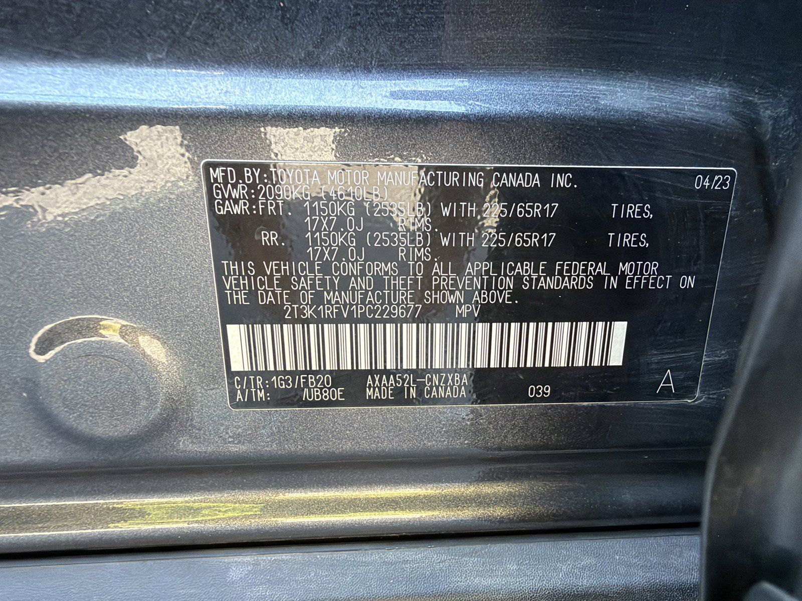 Used 2023 Toyota RAV4 LE FWD image 20