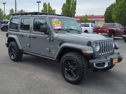 Used 2019 Jeep Wrangler Unlimited Sahara w/ Uconnect 4C Nav & Sound Group