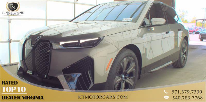 Used 2025 BMW iX xDrive50 w/ Sport Package AWD/4WD image 1