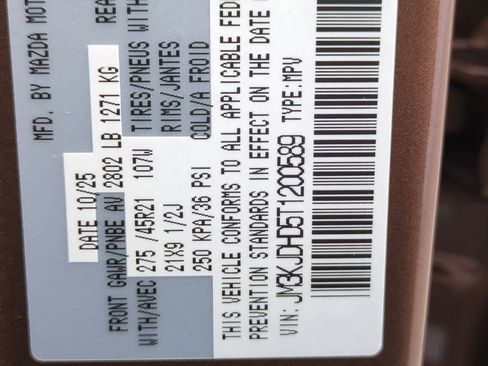 New 2026 MAZDA CX-70 3.3 Turbo w/ Premium Package image 35