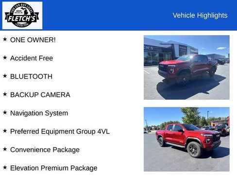 Used 2024 GMC Canyon Elevation w/ Elevation Premium Package AWD/4WD image 2